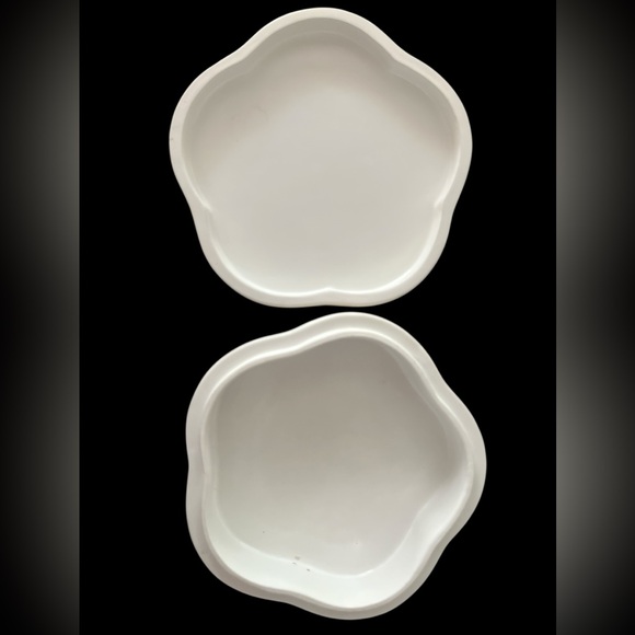 1980s Arnart Inc Imports Artificial Ivory Dynasty Resin Decorative Trinket Box - Picture 4 of 11